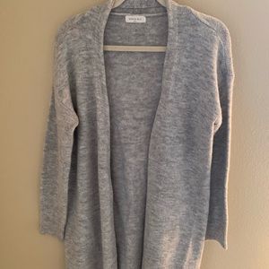 Sophie rue grey cardigan sweater